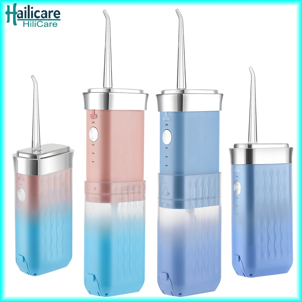 Oral Irrigator Portable Rechargeable Powerful Battery Life Water Teeth Cleaning Stick For Home Travel Water Flosser Teeth Pick