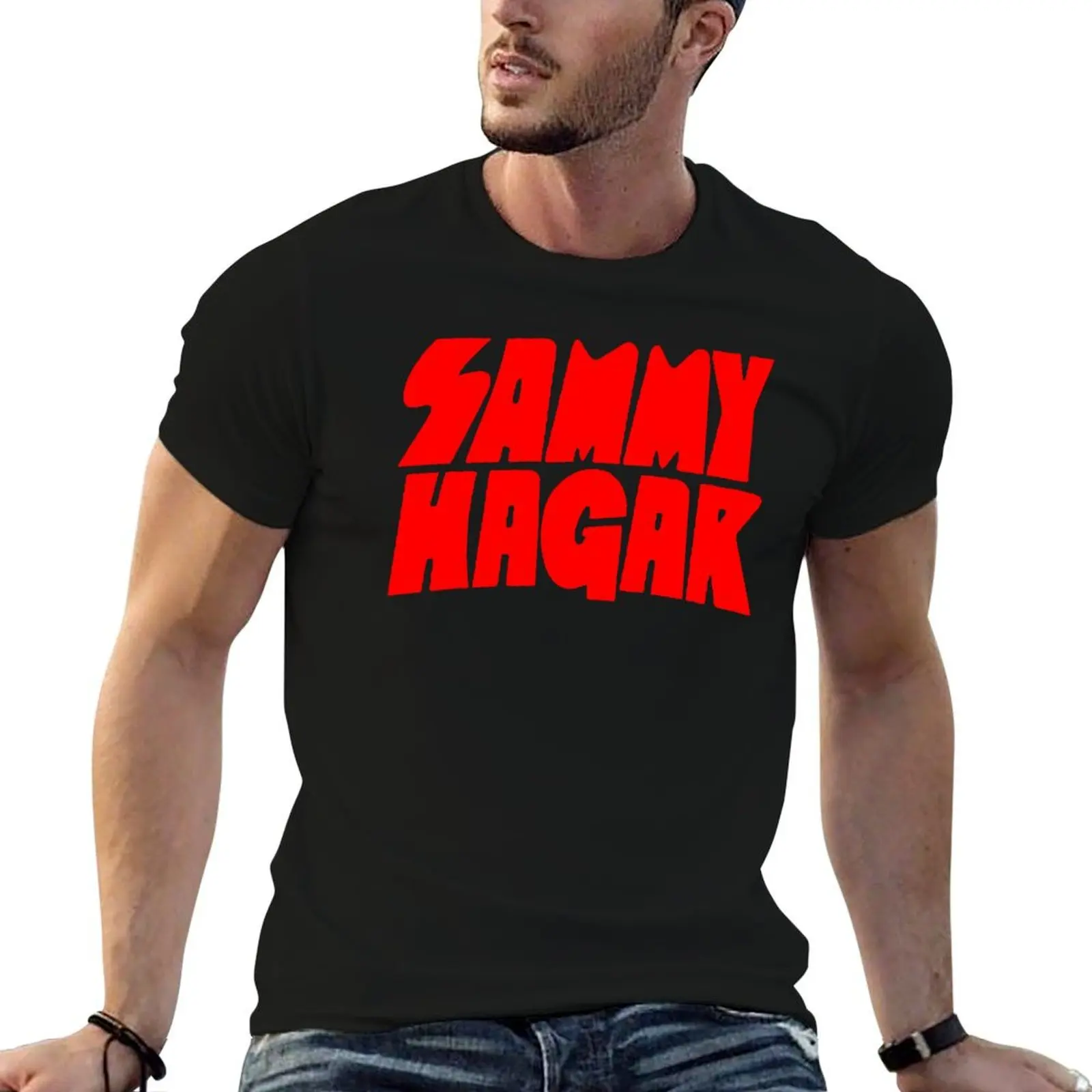 

HAGAR for t t cotton shirts man printed men brand shirt T-Shirt luxury 100% SAMMY