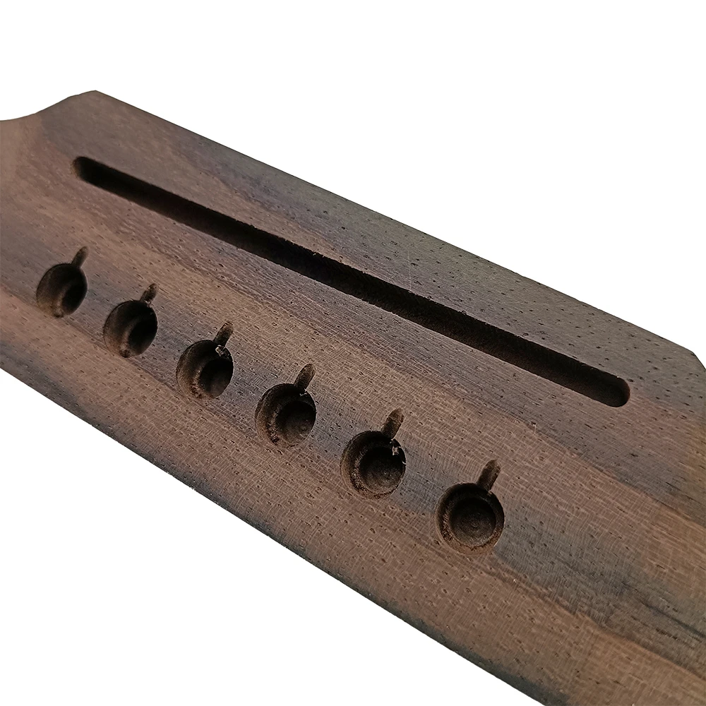 قطع غيار غيتار على طراز MT سرج ، جسر غيتار ، قطع غيار غيتار صوتي ، إكسسوارات غيتار ، خشب الورد الهندي #4