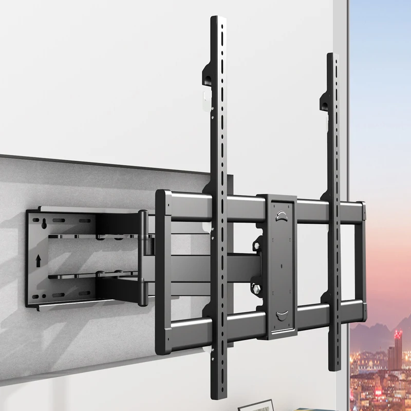 Full Motion TV Mount Wall Bracket Rotate Heavy    support 55 65 75 85 98 100 inches TV with VESA up 800x600mm Y8