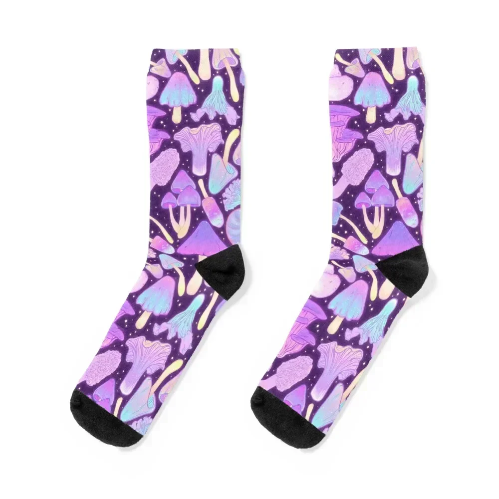 

Spooky Mushroom Hunt Socks winter thermal Stockings compression bright garter Stockings Men Socks Luxury Brand Women's