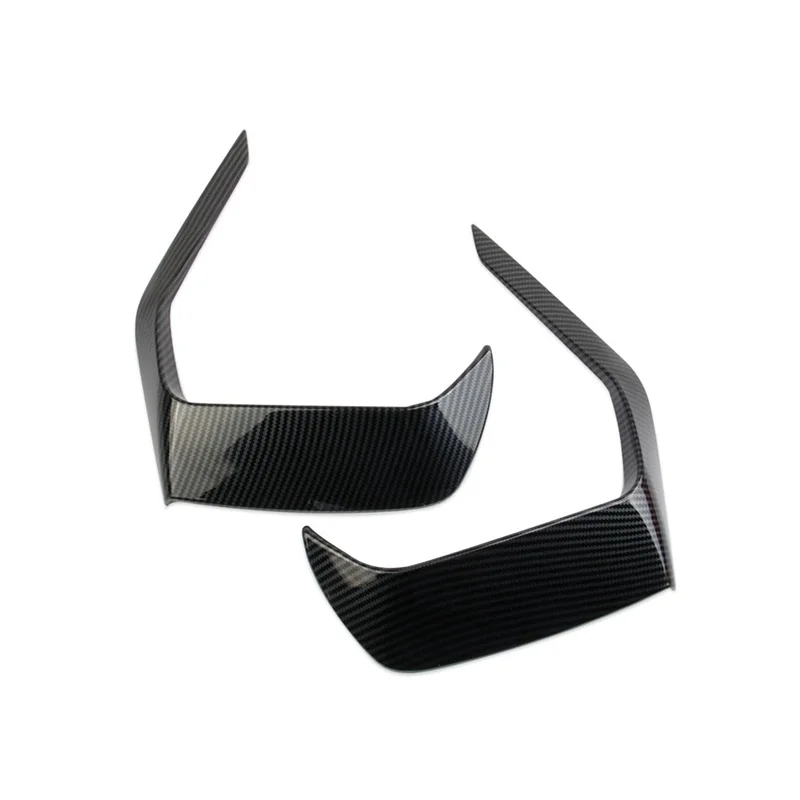 

Carbon Fiber Front Bumper Grille Cover Trim Accessories For Ford Mustang 2024 GT/GT Premium-A61E