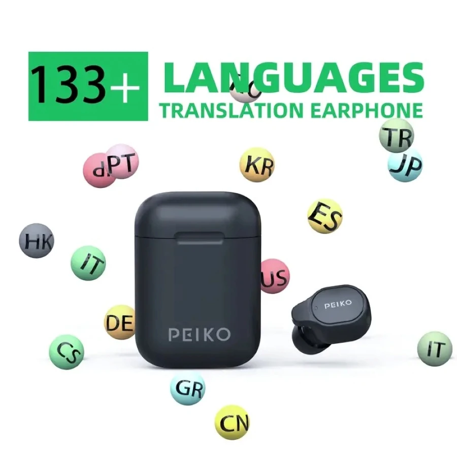

Mini Translation Headphones Hidden Single Headphones with Ultra-Long Standby Supports Multi-Language Offline Translation, Listening to Music and Making Phone Calls