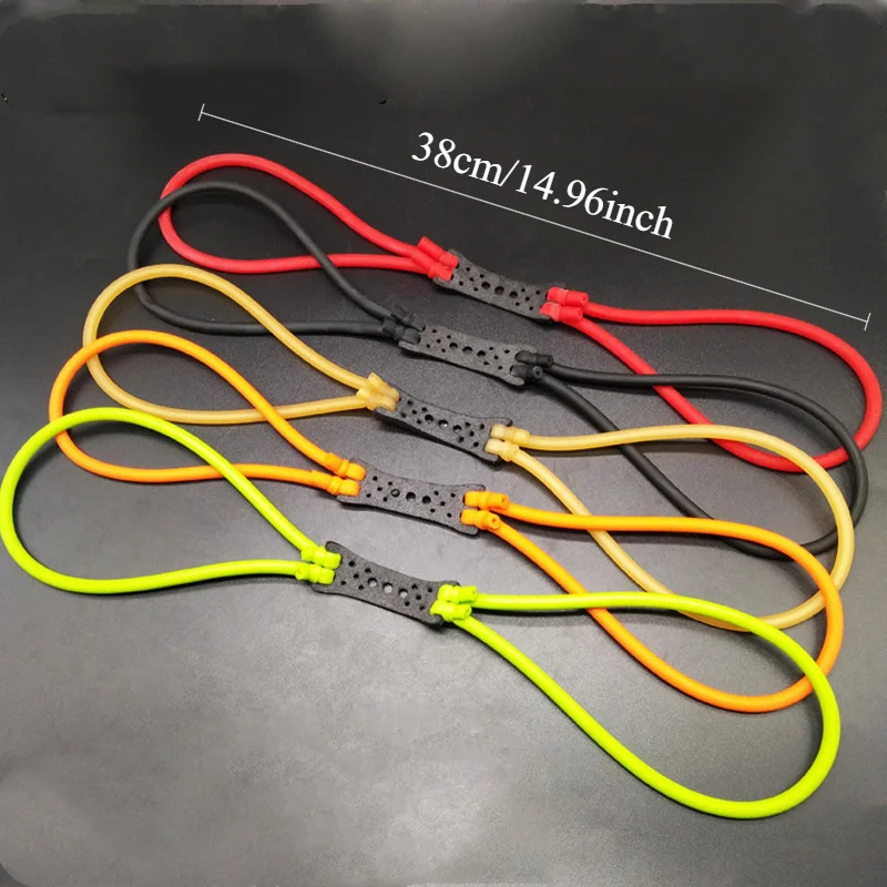 5/10pcs Slingshot Round Color Rubber Band Slingshot Accessories Slingshot Elastic Rubber Band Slingshot with Outdoor Sports