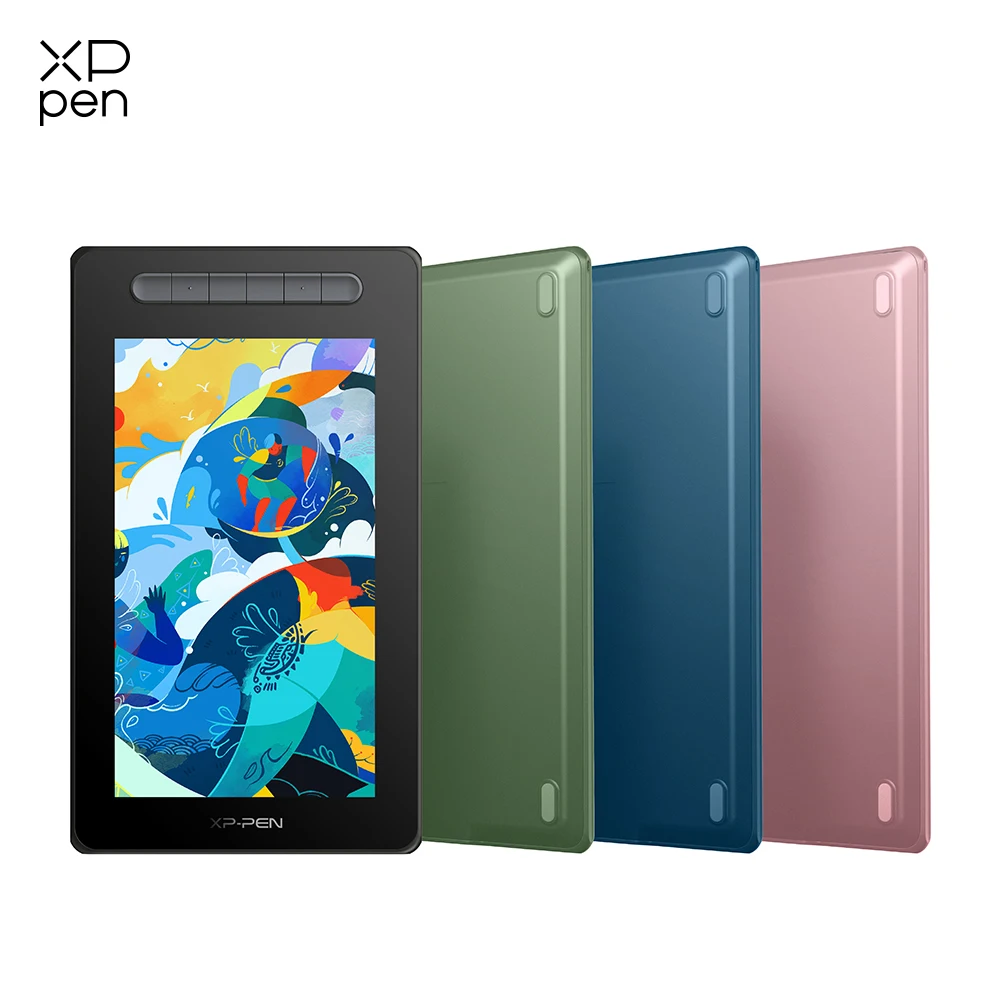 XPPen-tableta gráfica Artist 10 2nd Pen, Monitor de dibujo, 127% sRGB, 8192 niveles, compatible con Windows, mac y Android