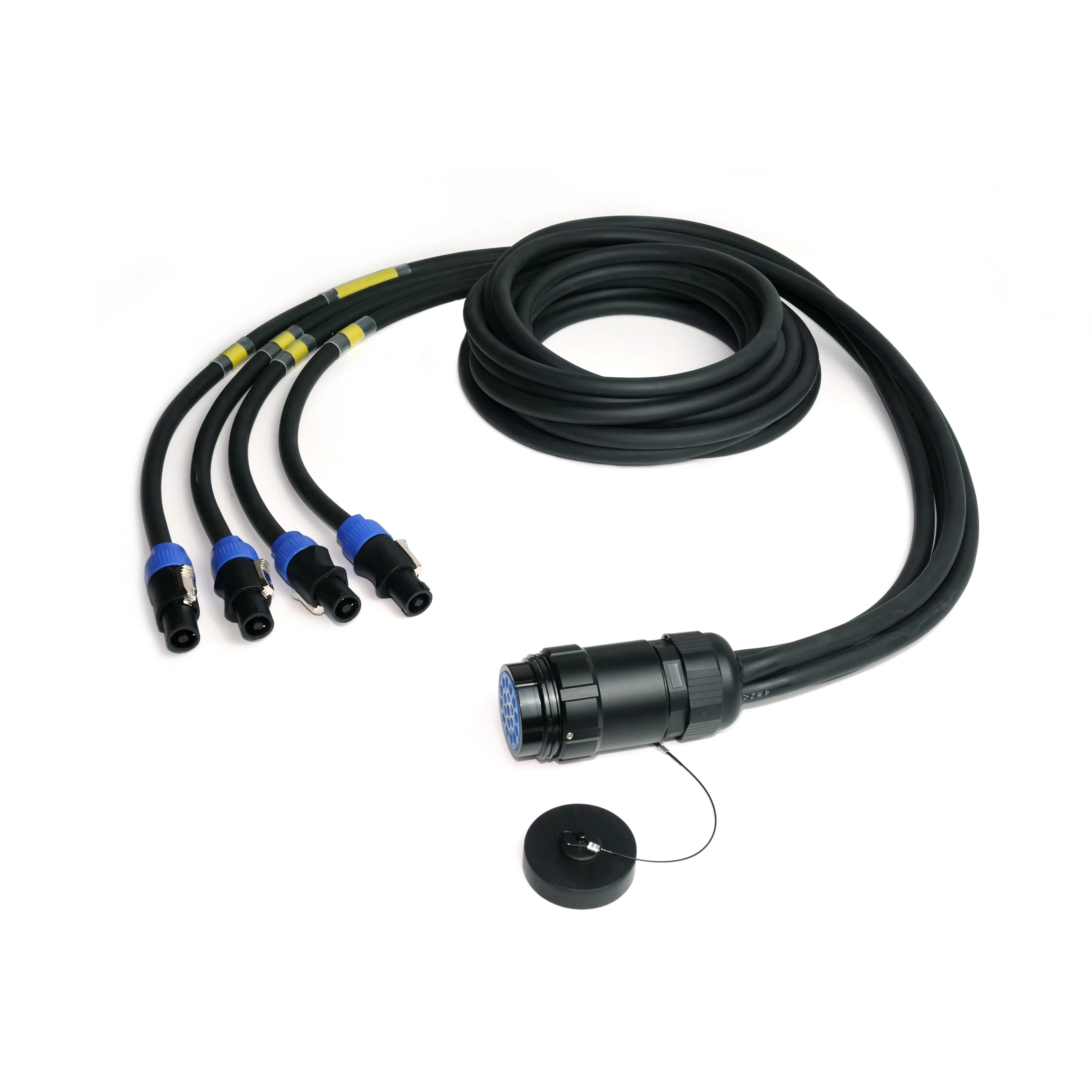 2026/Power/Audio Socapex 19Pin Converting to Quad Speakon NL4 Adapting Cable for Stage Performance