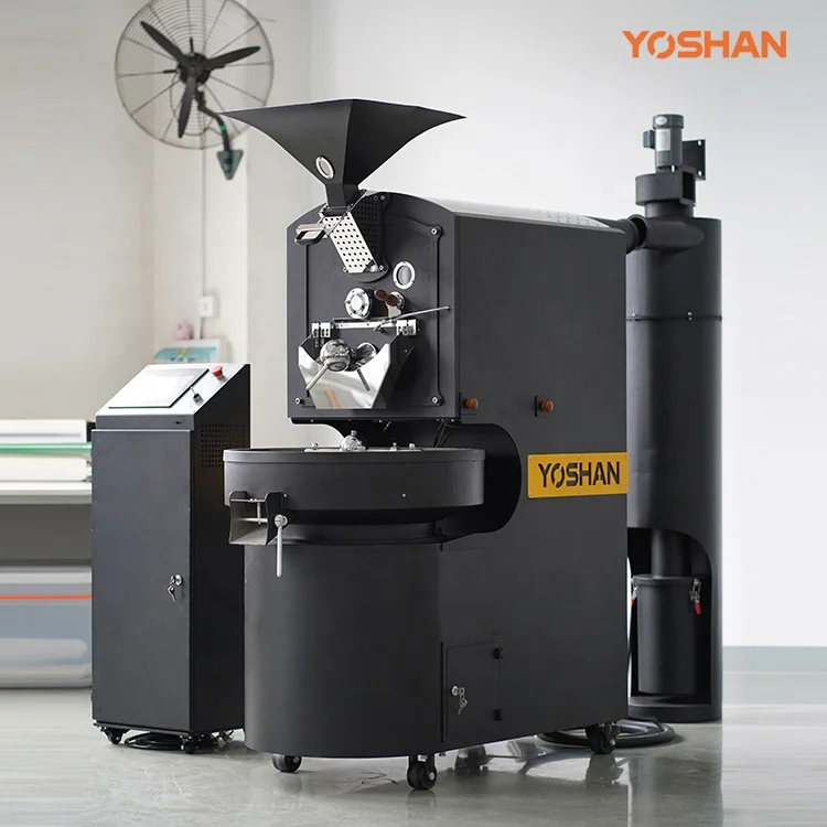 Automatic Electric Industrial Commercial Home Yoshan Giesen Roasted Coffee Bean Roaster Roasting machine Coffee Roaster