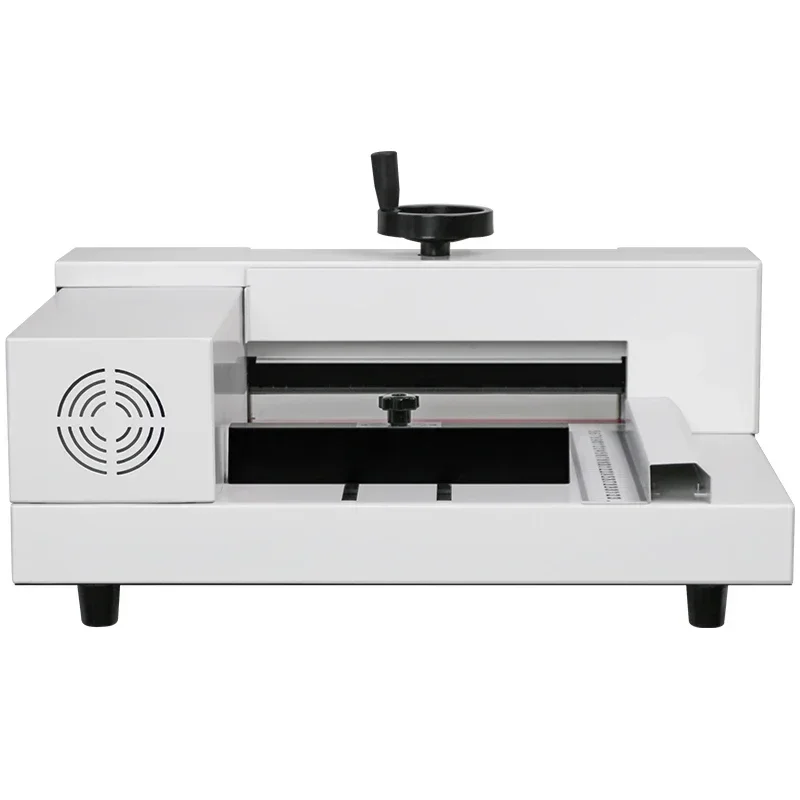 220v Electric QZ320 Desktop Electric Paper Cutter Automatic Paper Cutter Heavy Paper Cutter Document Tender