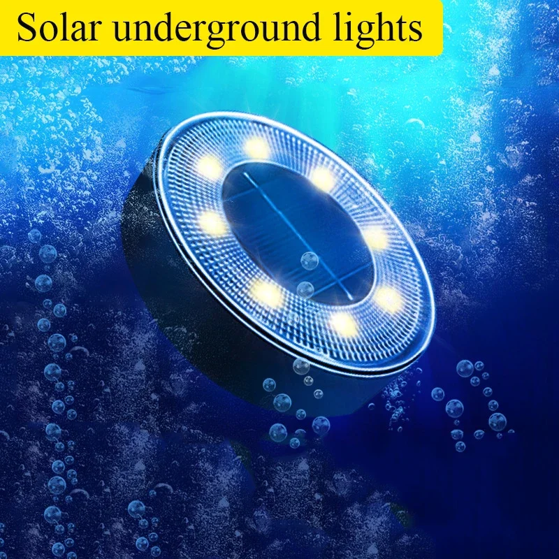 

1/2/4/8PCS Solar Outdoor Garden Lamps Lawn Lights Induction Tree-mounted Lights Intelligent Light-controlled Underground Light