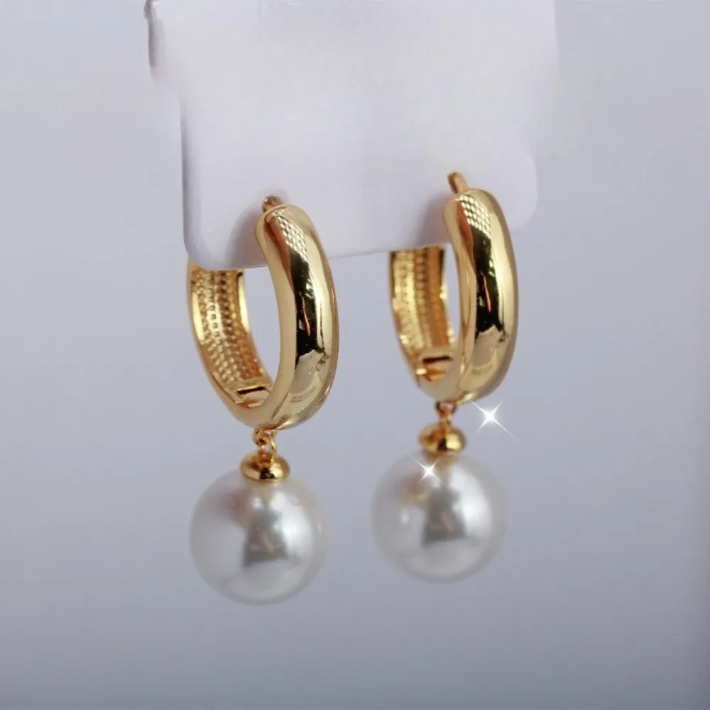 

10PCS S925 Sterling Silver Needle 18K Gold Wrapped Plated Brass Earring Settings Diy Jewelry Pearl Earrings Accessories