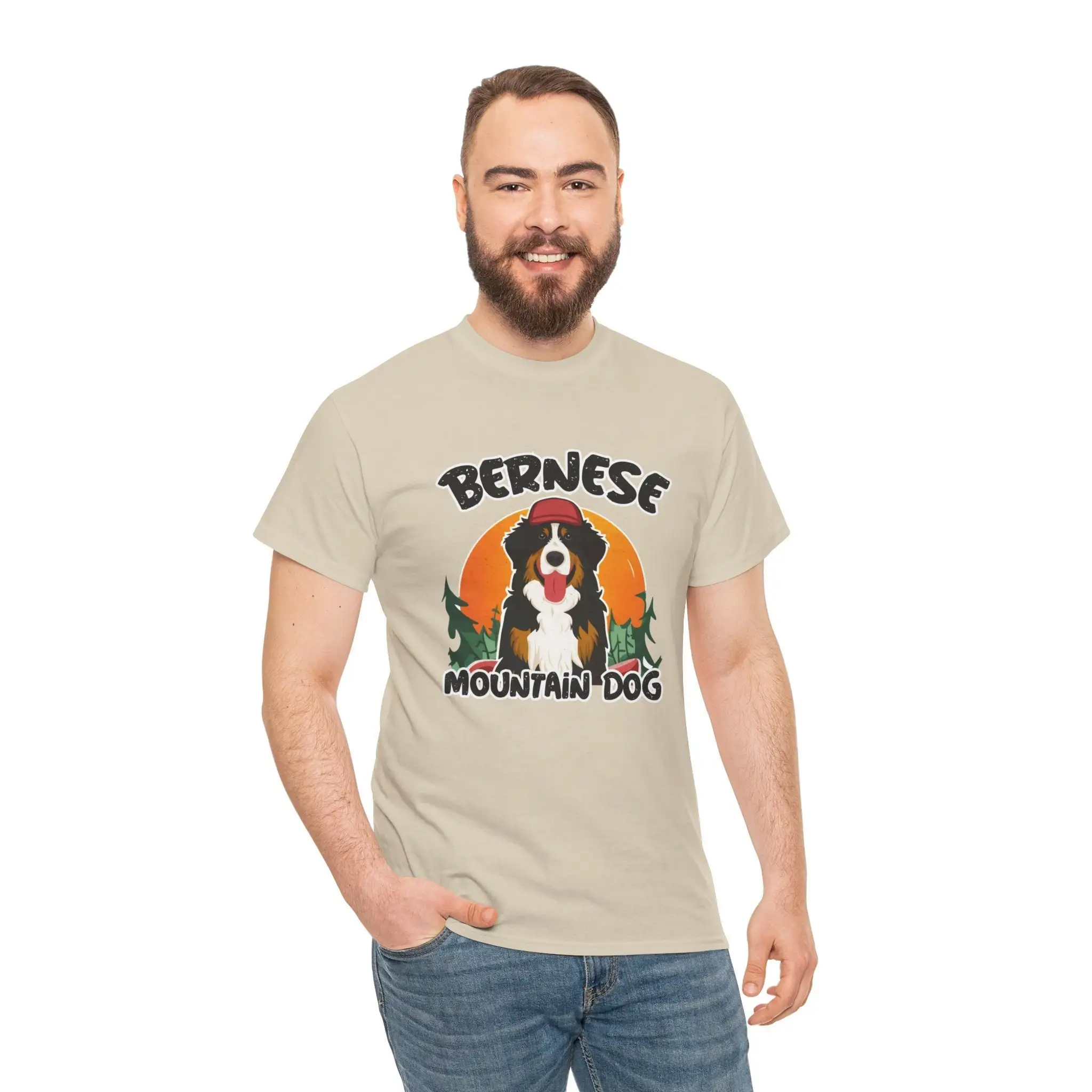 Bernese Mountain Dog T Shirt Comfort Colors For Lover Sublimation Designs