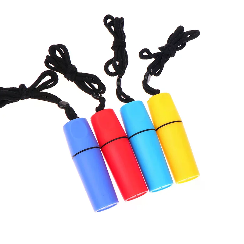 Portable Practical Water Resistant Storage Tube With Lanyard Storage Case For Coins And Cash For Beach And Hiking Rafting