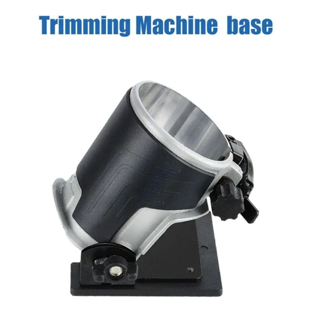 Woodworking Tools Router Base Power Tool Parts Aluminum Alloy Trimming Machine Base High Quality Durable Milling Cutter Base