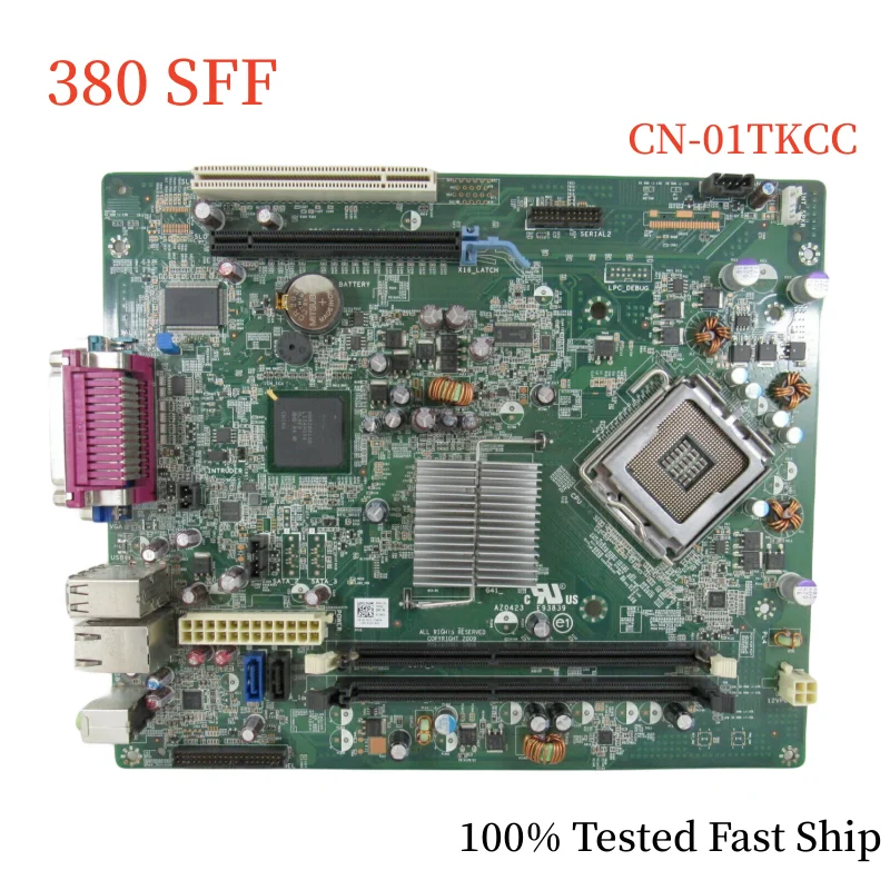 

CN-01TKCC For Dell Optiplex 380 SFF Motherboard 01TKCC 1TKCC LGA775 DDR3 Mainboard 100% Tested Fast Ship