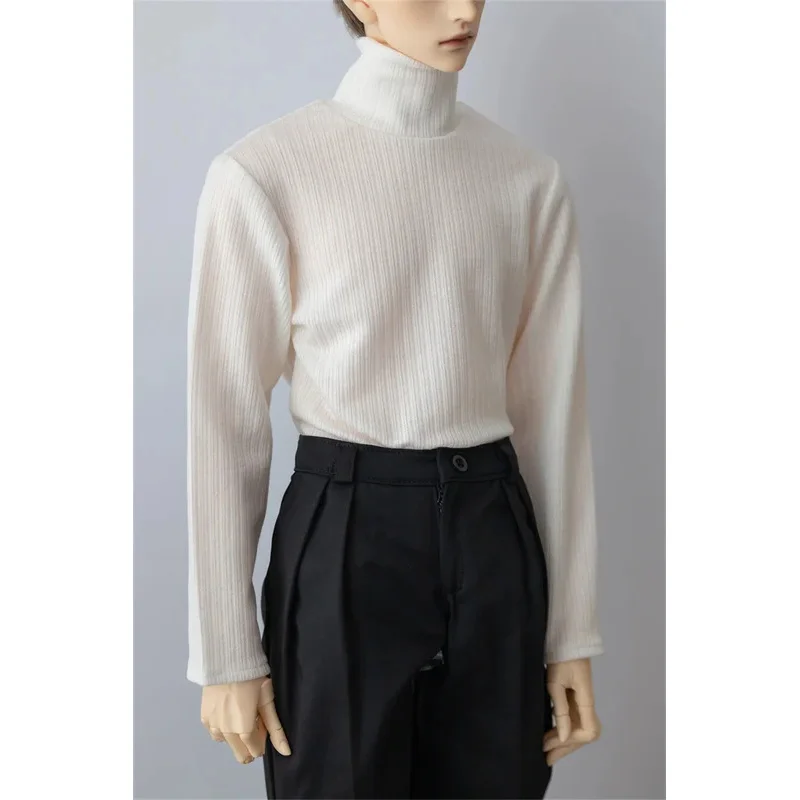 

Одежда для кукол BJD 1/3 1/4 в наличии: белая, черная, красная, с длинным рукавом, мягкая, с высоким воротом, базовая рубашка, внутренняя футболка, подарок, аксессуары для кукол