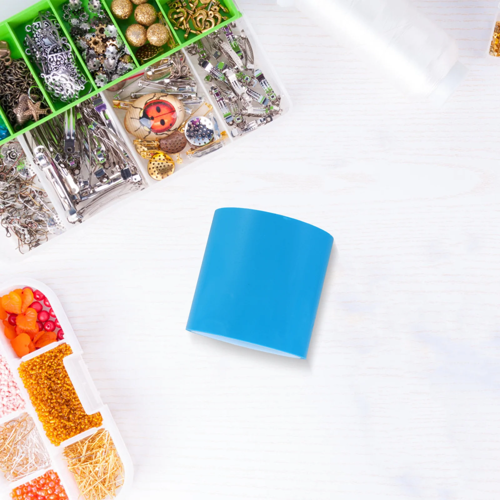 UV 무봉제 접착 테이프 보석 레진 강력 접착제 4롤 공예 레진 제작 재료 에폭시 UV 테이프