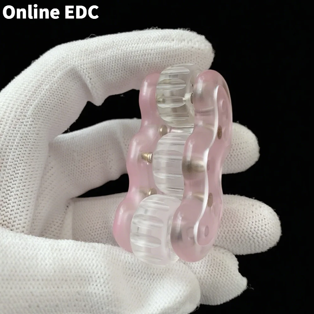 Used EDC Toys ROGUE EDC Gallop Fidget Slider Stress Relief Toys Push Slider Fidget Toys For Adults Novelty Toy