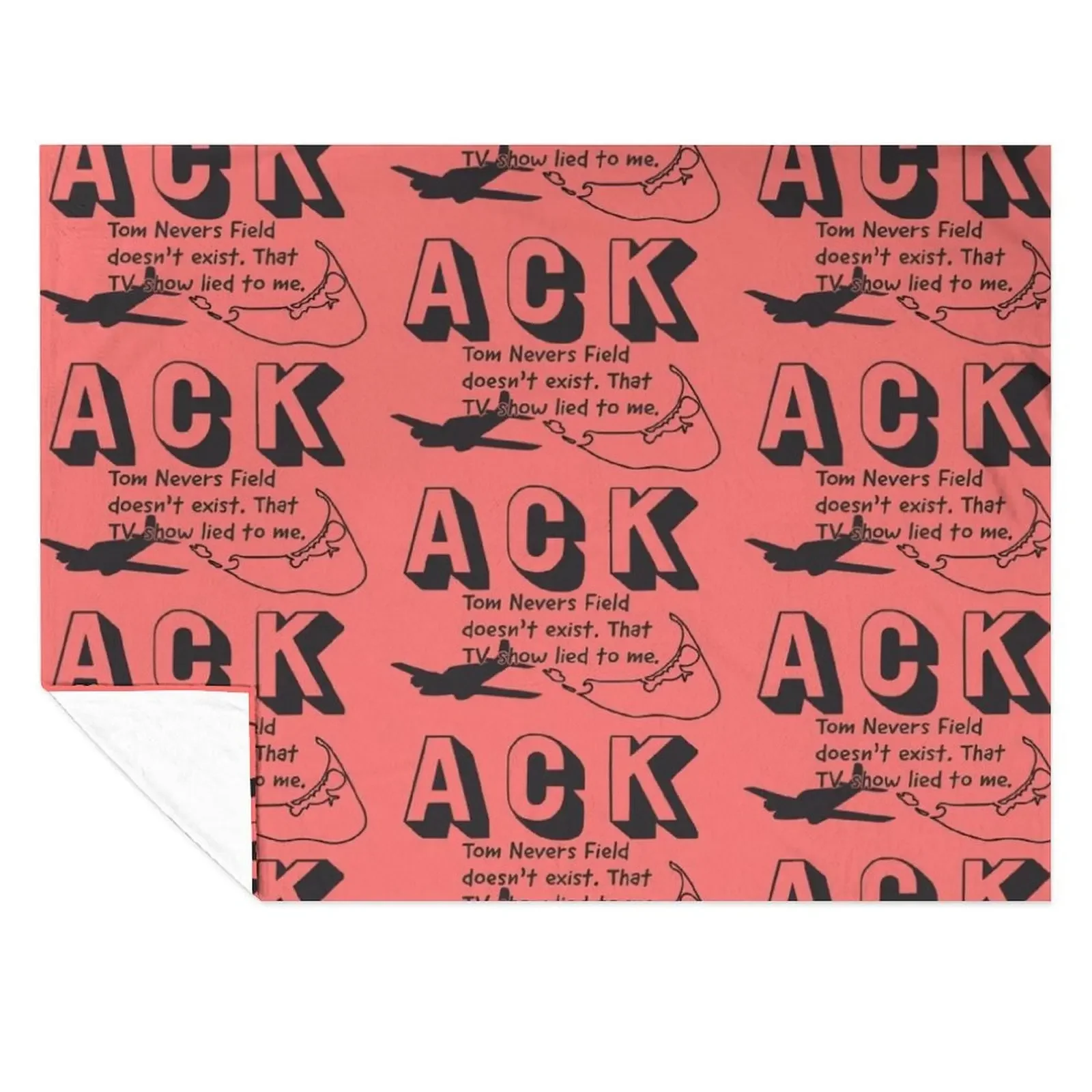 

ACK NANTUCKET Throw Blanket Luxury Decorative Sofa valentine gift ideas Vintage Blankets