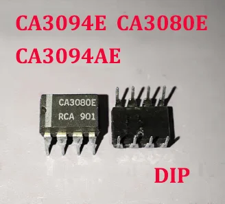 2Pcs/Lot CA3080E DIP-8 CA3080EZ CA3094E CA3094AE CA3094 CA3094EZ DIP8 CA3080 DIP Operational amplifier IC in Stock