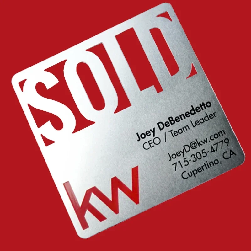 

Cheap Wholesale Brushed Metal Business Card Free Design Customized Stainless Steel Metal Black Visiting Card Blank