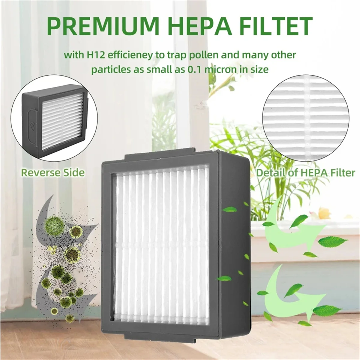 สําหรับ IRobot Roomba Evo I1 I2/+I3 I3+ I4 I5 I6 I6+ I7 I7+ I8 I8+/Plus E5 E6 E7 J5 J7 I,E & J Series ตัวกรองแปรงอะไหล่