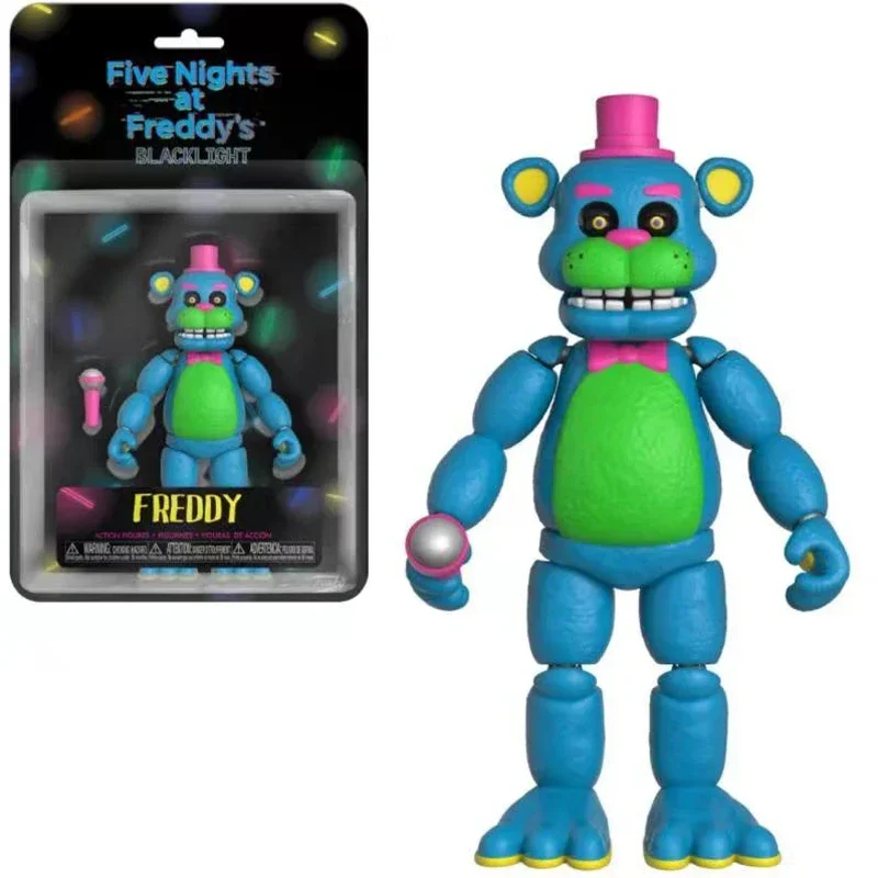 Game Five Nights Freddy Cartoon Toy Action PVC Anime Figure FNAF Freddy Fazbear Bear Model Dolls For Kids Birthday Gifts