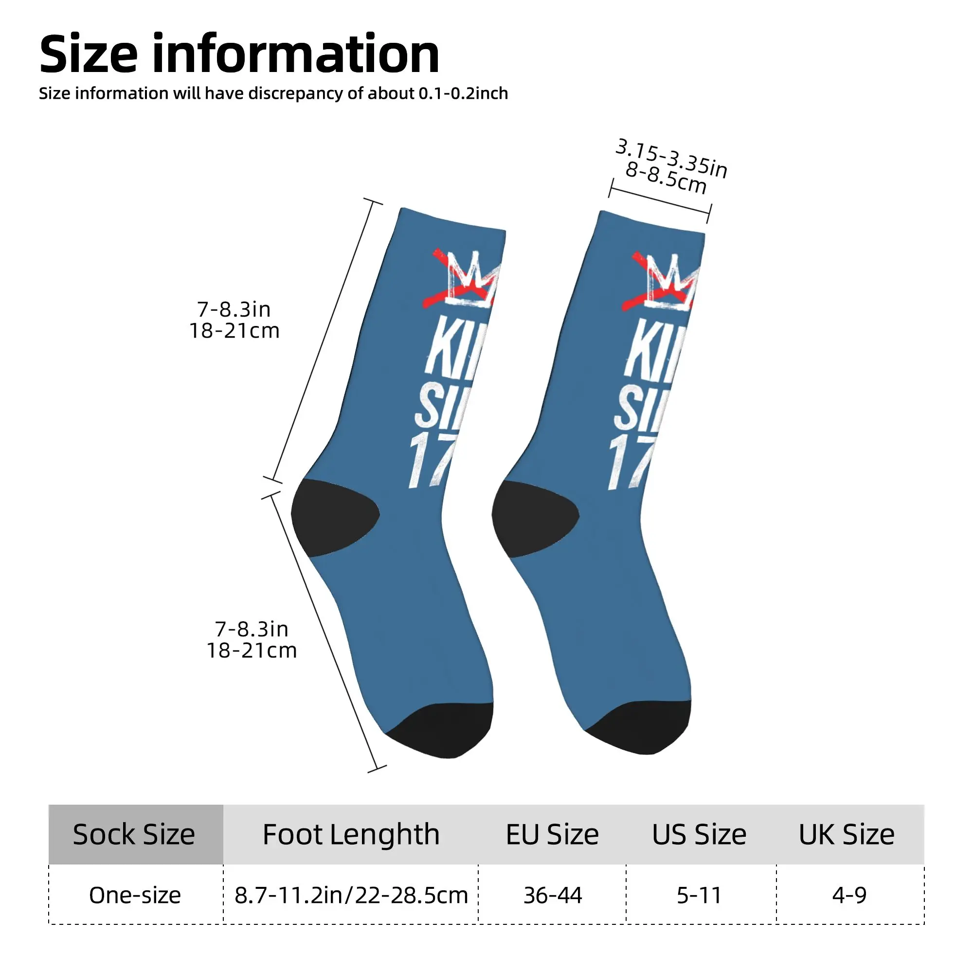 لا K-Kings يوم الاحتجاج الجوارب الخريف جوارب أزياء الرجال الجوارب المريحة تصميم الرياضة في الهواء الطلق عدم الانزلاق الجوارب