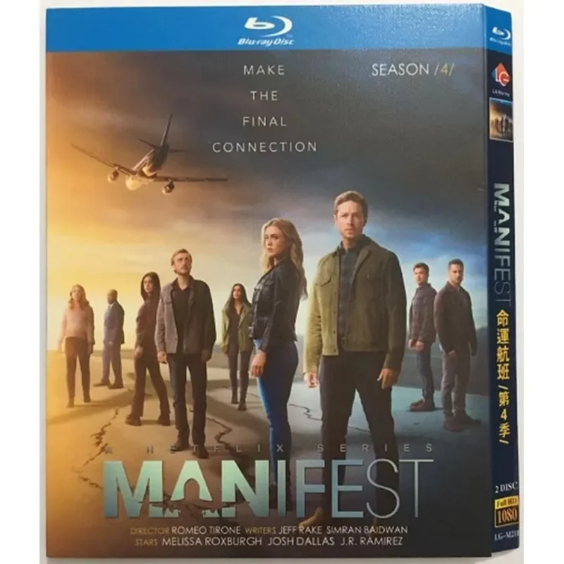 

BD Blu-ray Ultra HD American TV Series Flight of Destiny Season 4 2-Disc CD Box Set with Chinese and English Audio and