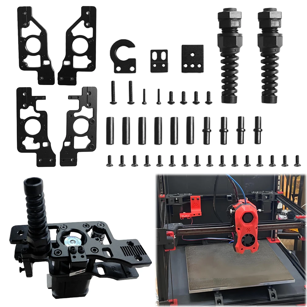 

Umbilical Drive Board Kit Aluminum CNC AB Stepper Motor Drive Units AB Drive Frame Upper Lower Kit for Voron 2.4 3D Printer