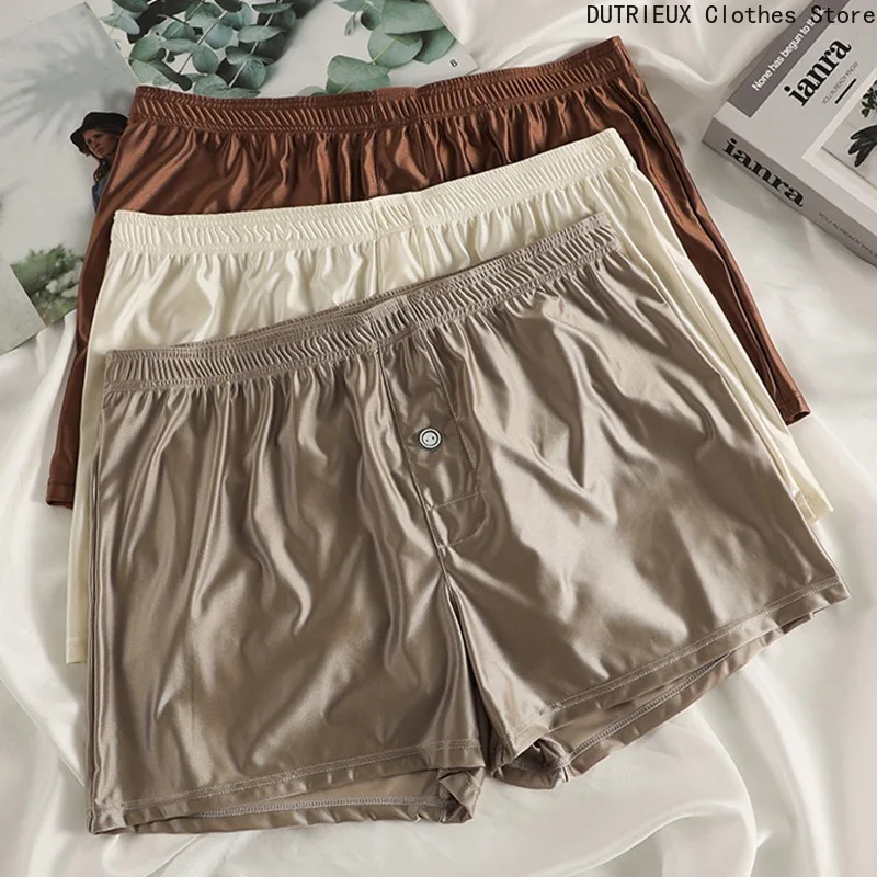 

мужские высококачественные атласные свободные спортивные шорты с четырьмя углами, мужские крутые дышащие брюки Aro с шелковым покрытием, повседневные базовые шорты