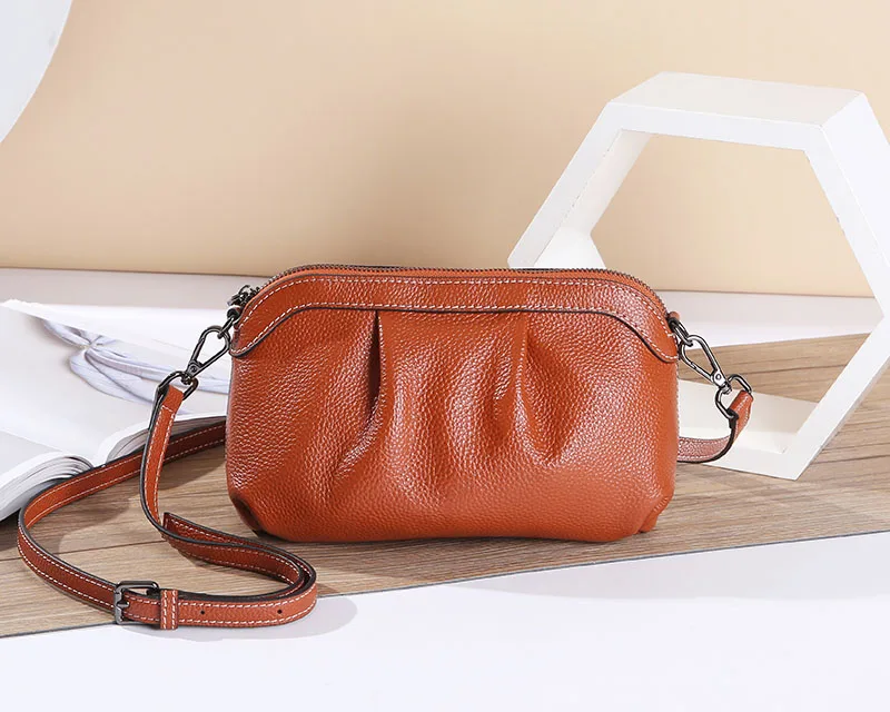 Designer Brand сумка женская Pure Leather Retro Fashion Soft Leather Women's Small Bags for Women Hot Selling Free Shipping