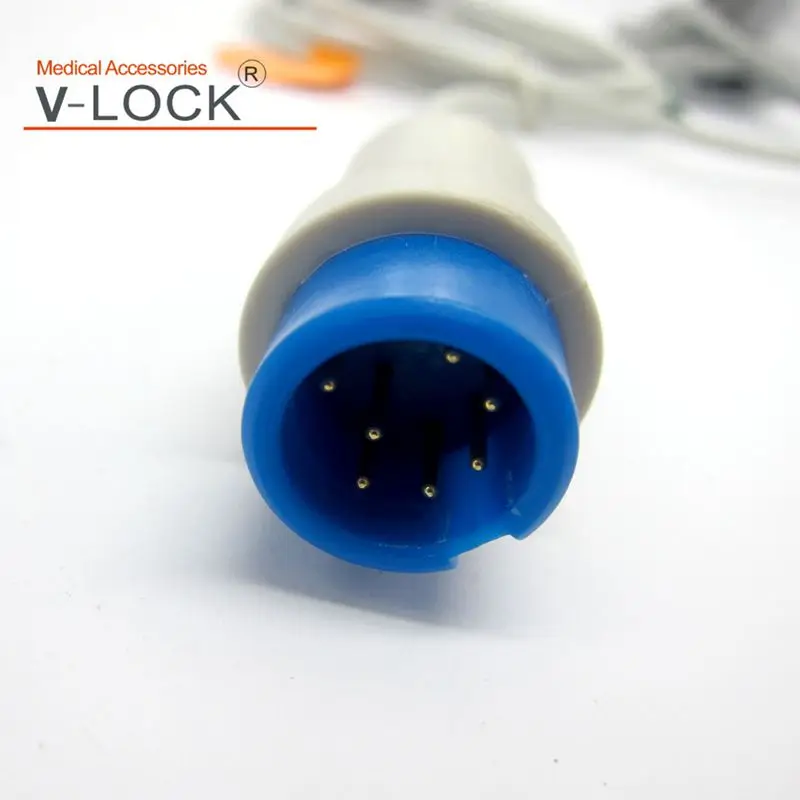 Spo2 Adapter Extension Cable Compaitble for MIN T5/T8 UMEC Imec Patient Monitor