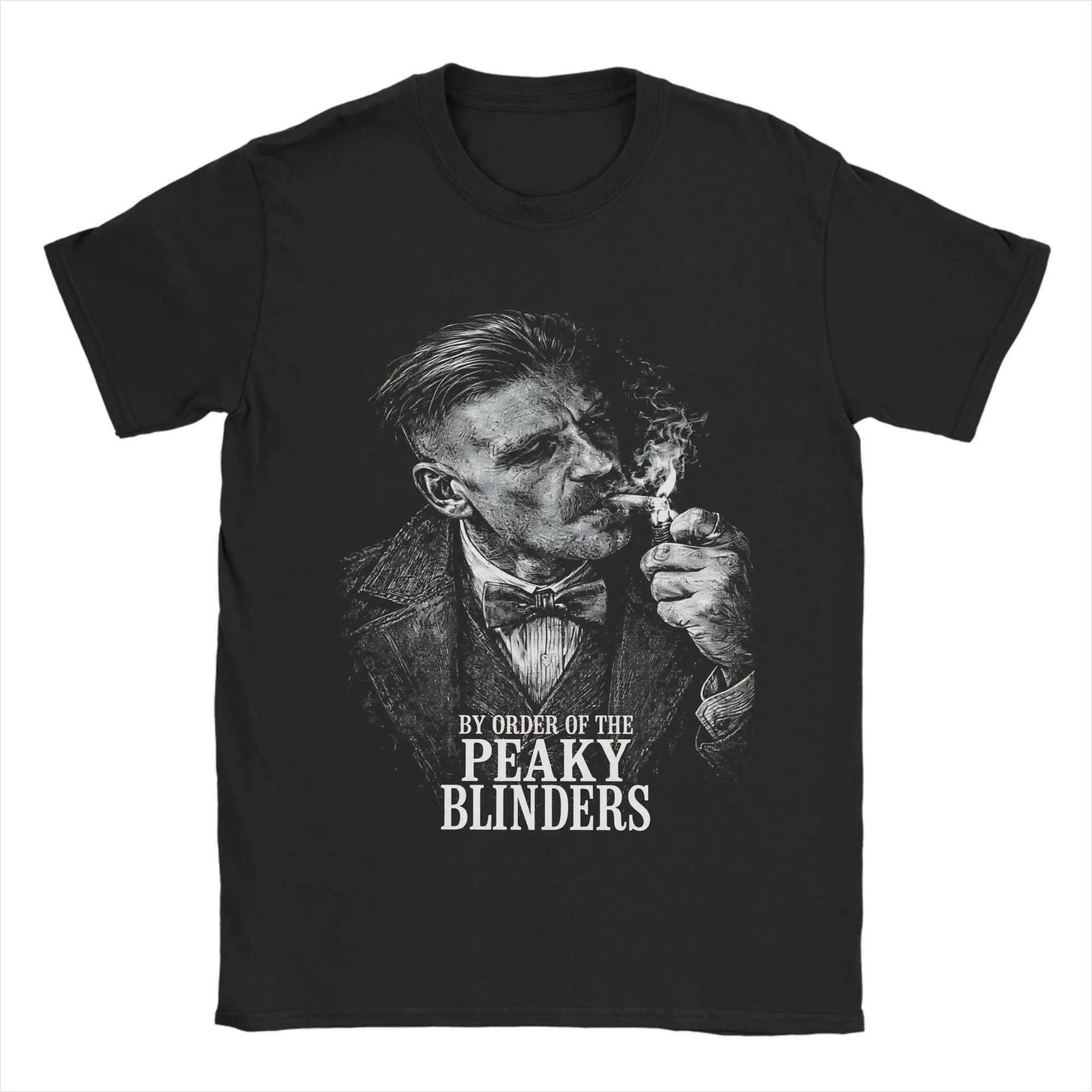 Men Women  Tommy Shelby Peakys Blinders The Immortal Man Shirt 100% Cotton Printed T-Shirt  Top Clothing