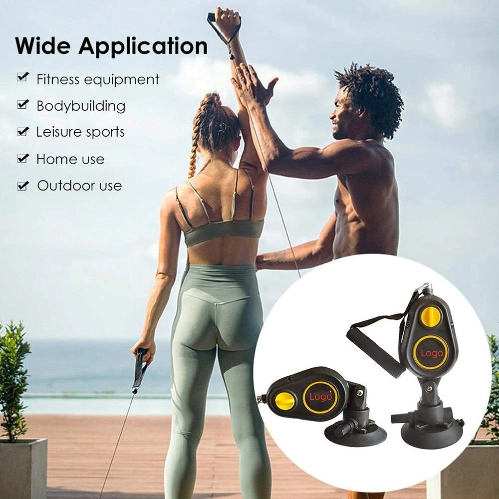 New Resistance Bands Workout Pull Rope Suction Cup Strength Band Full Rotation Full Body Workouts Portable for Home Gym Outdoors