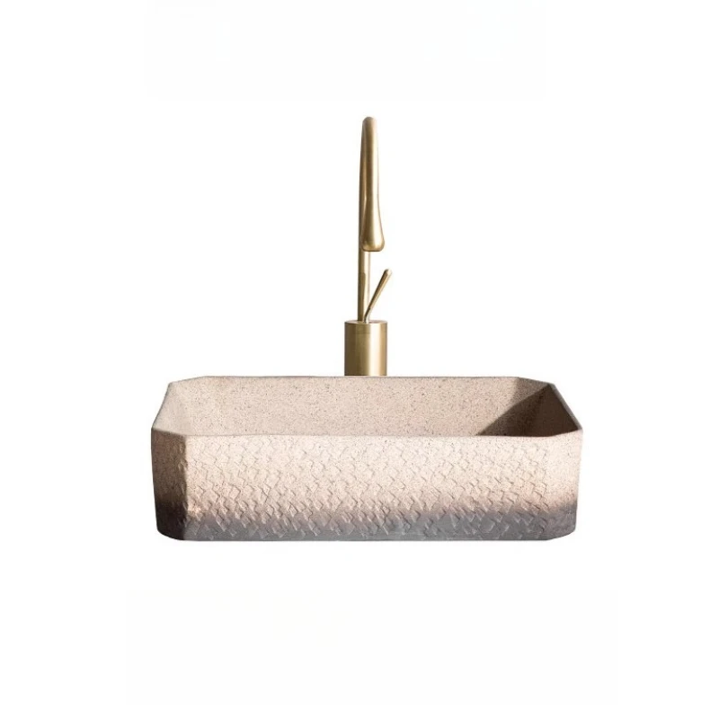 

Ретро китайский B & B умывальник для воды бытовой керамический умывальник балкон умывальник для ванной комнаты