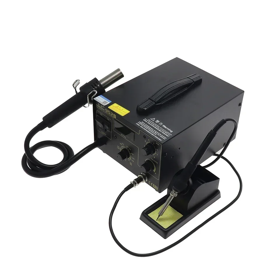 952 Anti-static Plate Assembly Hot Air Desoldering Station Dual Function Hot Air Station Soldering Station