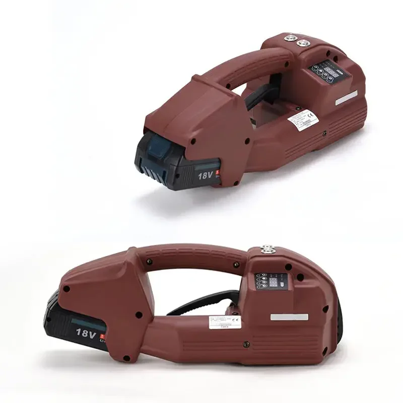 

Manual Hand Operated Electric Strapping Tool Battery Powered Strapping Machine Carton 13-16mm