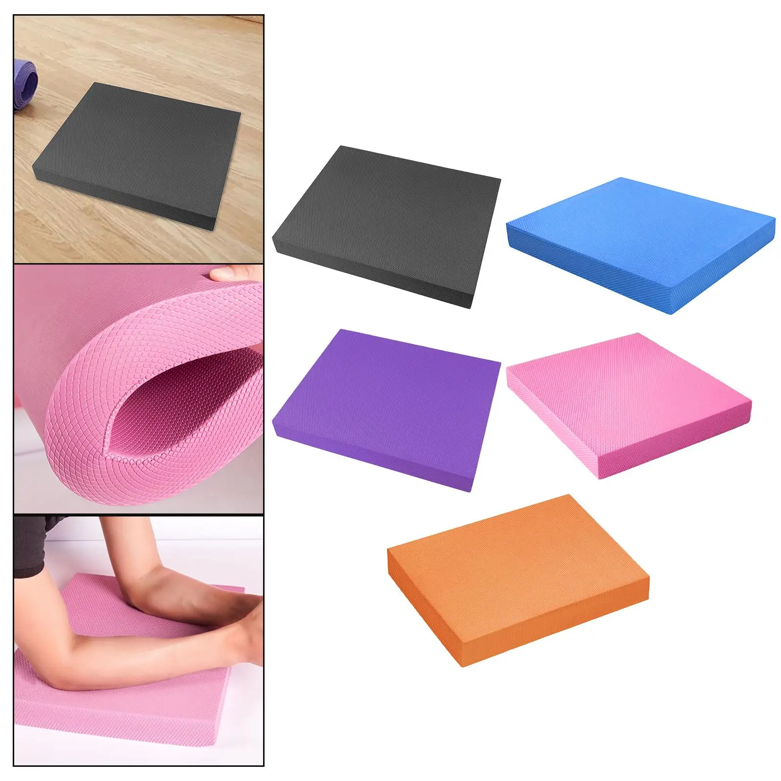 Exercise Balance Pad Knee Pad Yoga Mat TPE Yoga Exercises Balance Cushion Foam