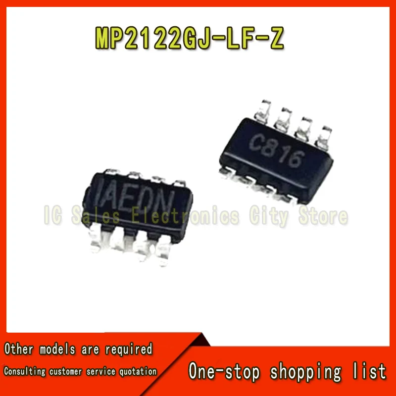 (5-10 Stuk) 100% Nieuwe MP2122GJ-LF-Z MP2122GJ-LF Mp2122gj Mp2122 Iaedk Iaed .. Sot23-8 Chipset