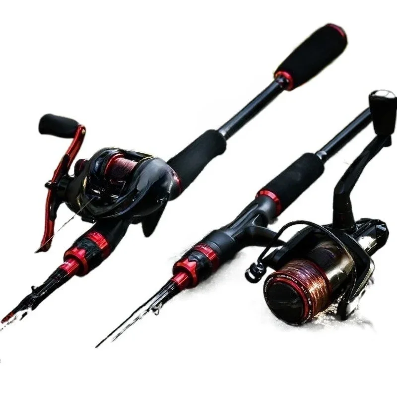 Luya rod set, water drop wheel, full set of fishing rod, sea rod, spinning wheel, horse mouth rod, thunder strong black fish