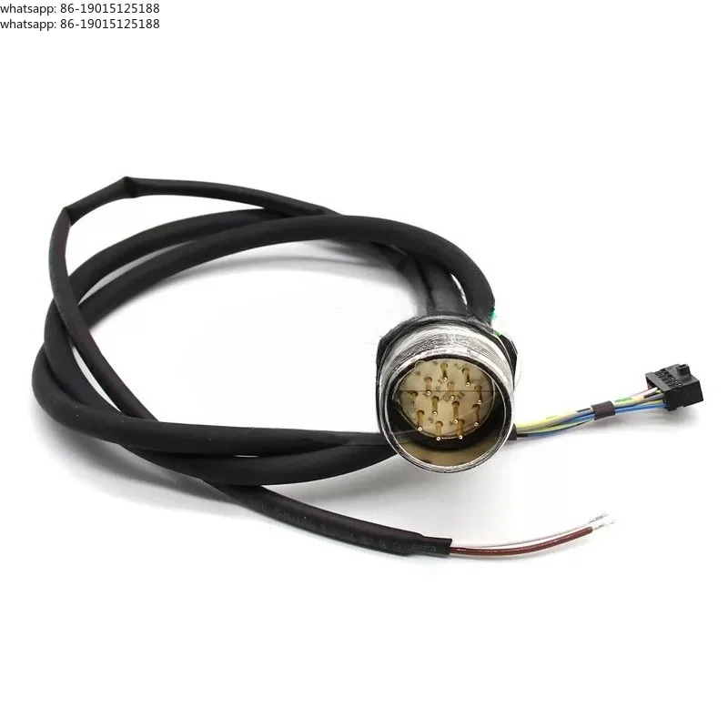 ID33 2199-01 ERN1387 servo motor encoder cable 14-pin to 17-pin right angle plug