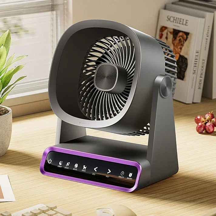 

Small fan desktop electric fan silent long life mini dormitory home portable circulation cooling fan