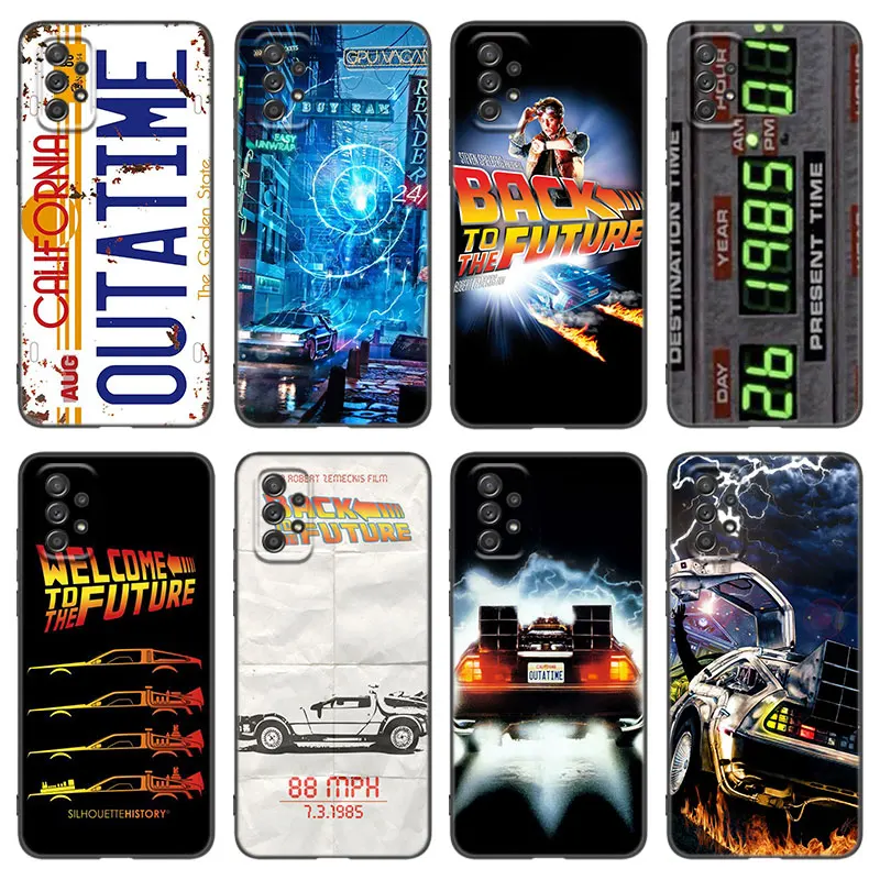 Movie Back To The Future Phone Case For Samsung A13 A22 A32 4G A53 A73 5G A21 A30 A50 A52 S A12 A23 A31 A33 A51 A70 A71 A72