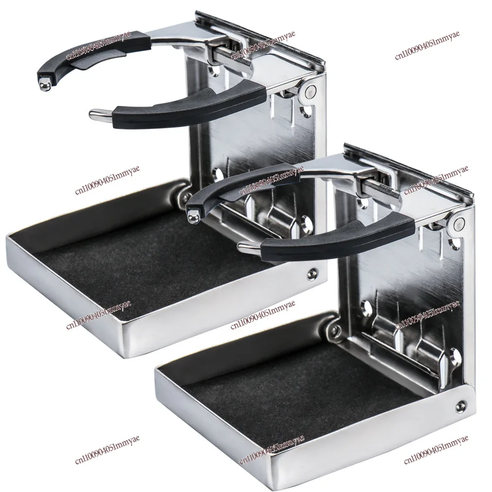 

Stainless Steel Folding Cup Holder Yacht Water Cup Holder Car Outdoor Beverage Holder Marine Hardware Accessories