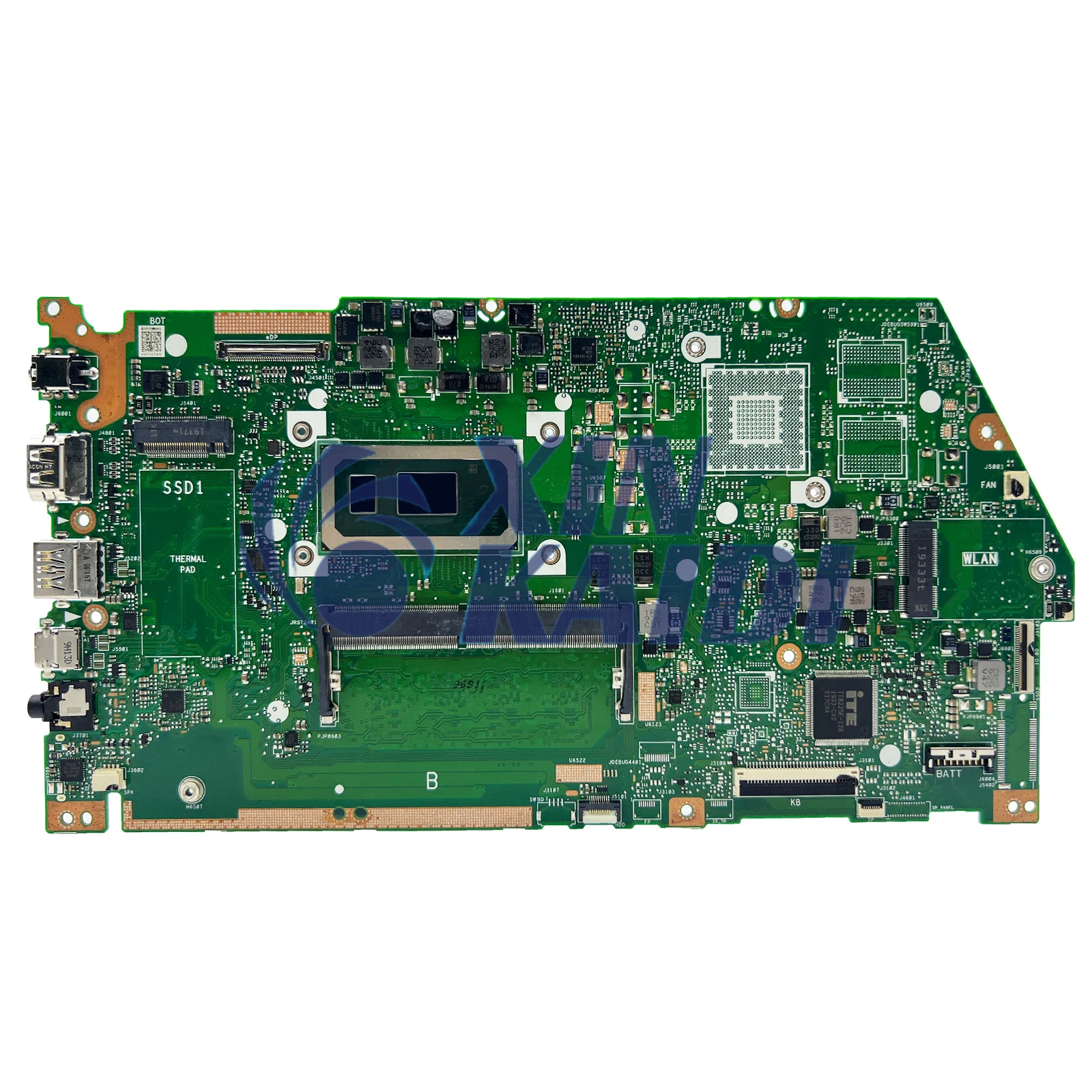 Notebook Mainboard For Asus X531FA X532FAC X532FLC X531F  X532F S531F Laptop Motherboard With i3 i5 i7 8th 10th CPU 4G 8G RAM