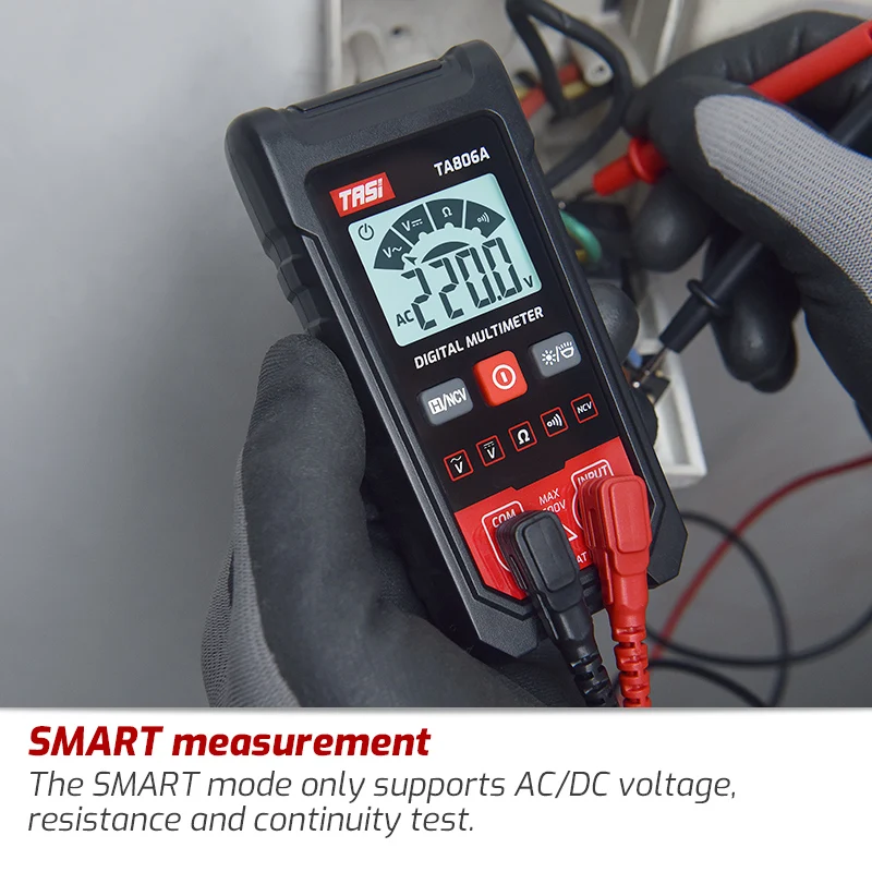 TA806A Fully Automatic Portable Shift-free Automatic Recognition Universal Meter with A Maximum Count of 4000 Digital Multimeter