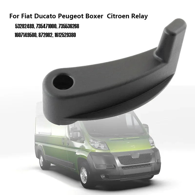 Car Rear Left Inside Door Handle for Fiat Ducato, for Peugeot Boxer, for Citroen Relay 2006 - 53282489, 735471000, 735536268.