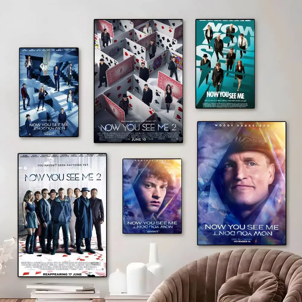 Classic Movie N-Now Y-You See M-Me Poster art canvas HD aesthetic Printing Paper Wall Art for Living Room Bar fashion Home Decor