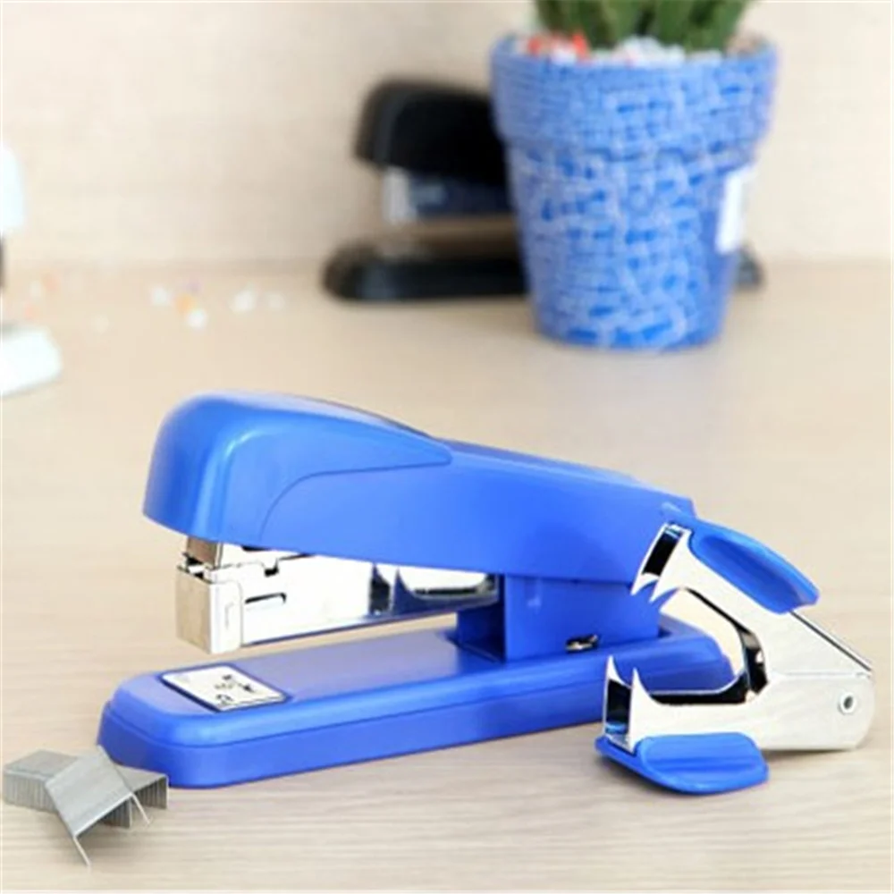 

0359 Степлер для офиса, школы, дома, 25 листов, 640 шт., скобы, 24/6 для удаления