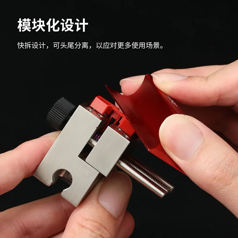 Precision Stainless Steel Bench Vise Clamp AT  TVA&B  Bench Vise Workbench for Fixing and Modifying Gundam Models
